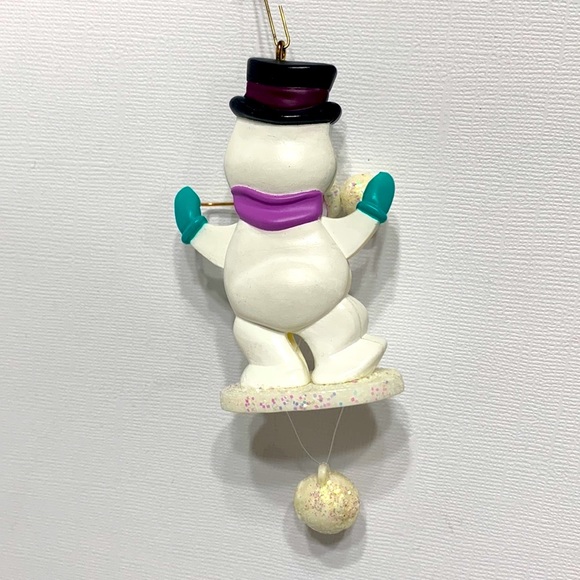 Snowman Cool juggler Hallmark - Picture 3 of 9